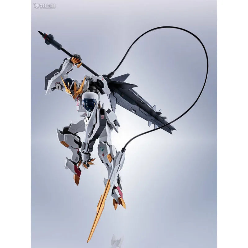 Bandai Original Mobile Gundam METAL ROBOT ASW-G-08 GUNDAM BARBATOS LUPUS REX Figure Model Collection Toy Gift