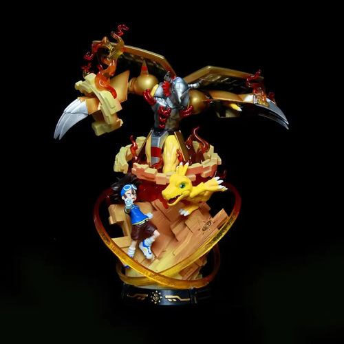 2026 Neue Digimon Adventure Figuren War Greymon Taichi Agumon Anime Figuren PVC Statue Sammlung Modell Schreibtisch Ornament Spielzeug Geschenke