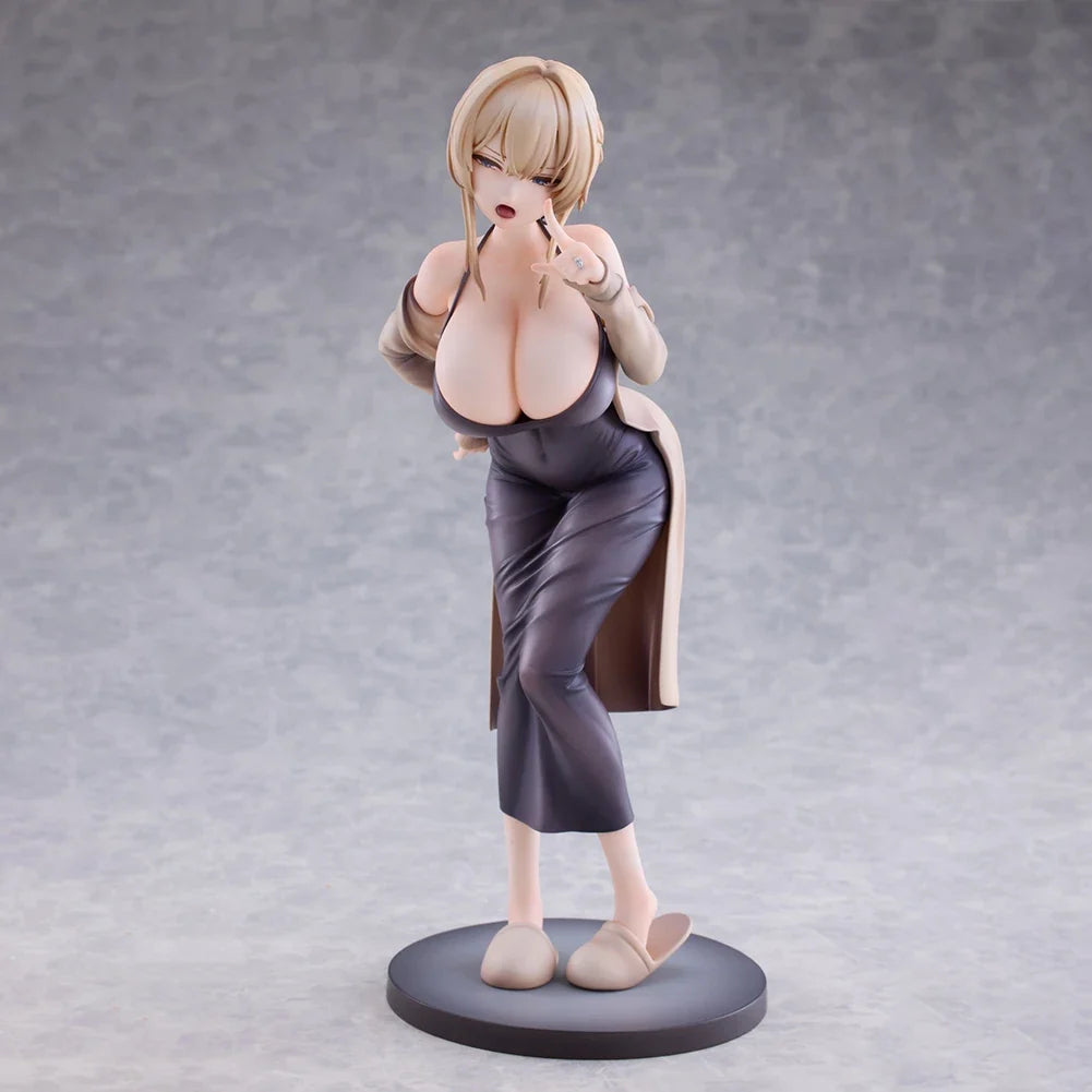 Original illustration figurine Erin action figure pajama version beautiful girl Erin figurine PVC model statue ornament toy gift