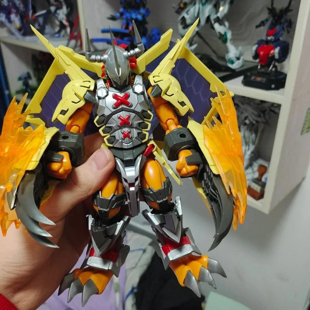 FRS WarGreymon Verbesserte Version mit Spezialeffektteilen, Digimon Anime Figur, Bausatz, Actionfigur