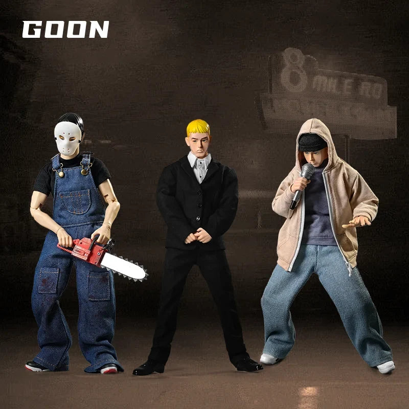 GOON Original Eminem 1/6 Collectible toys, Hip-Hop Rapper Action Figure, Gift Set for Boyfriend