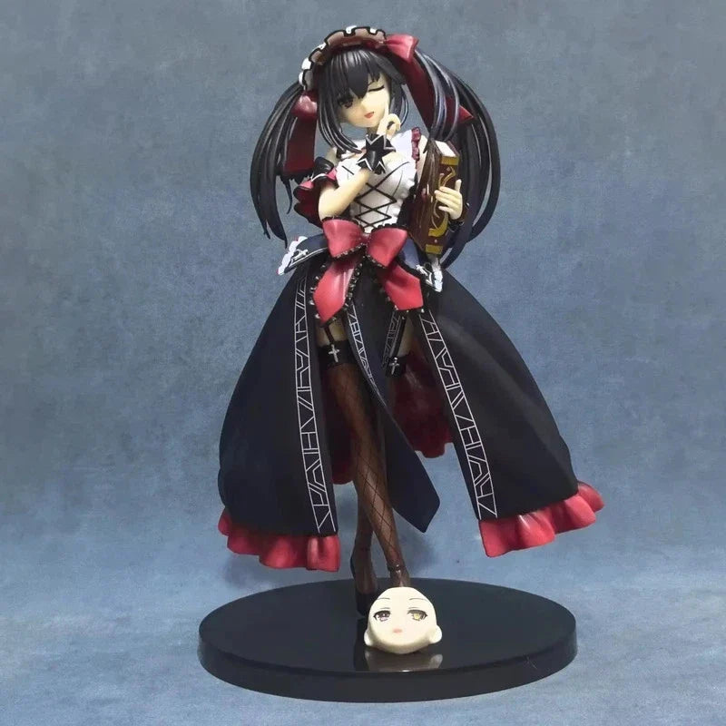 New Date A Live Kurumi Tokisaki 'Nibelcole' Anime Figure - Gothic Lolita Spirit Collector Statue Desktop Display Gift