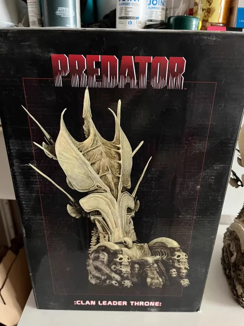“In Stock: Neca 51564 Aliens Vs. Predator Bone Throne 14-Inch Figure - Official Gift”