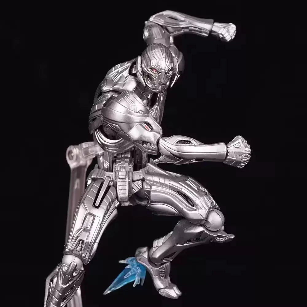 In Stock AC Toys Ultron Action Figures 16cm Ko Model Ultron Kaiyodo Amazing Yamaguchi Avengers Anime Collection Model Toys Gifts