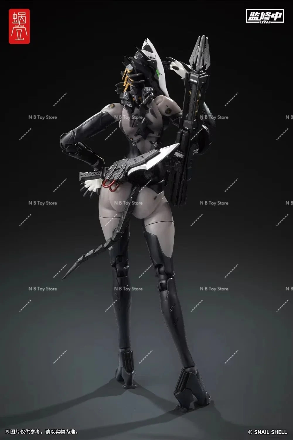IN STOCK SNAIL SHELL Original 1/12 Assassin Mobile Suit Girl SO COOL PVC Action Figure Model Toys Holiday Gifts for Fans