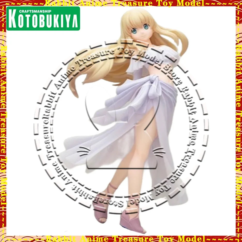 In Stock Original Genuine Kotobukiya Aldnoah.Zero Asseylum Vers Allusia 1/7 Scale Figure Standing Pose Collectible