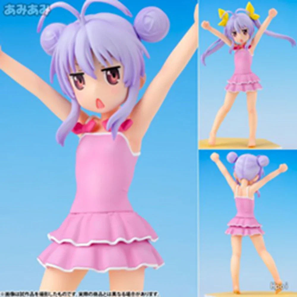 13CM Anime Non Non Biyori Miyauchi Renge Figure Beach Queens 1/10 Swimsuit ver Model Toy Gift Collection Aciton Figure Cute Doll