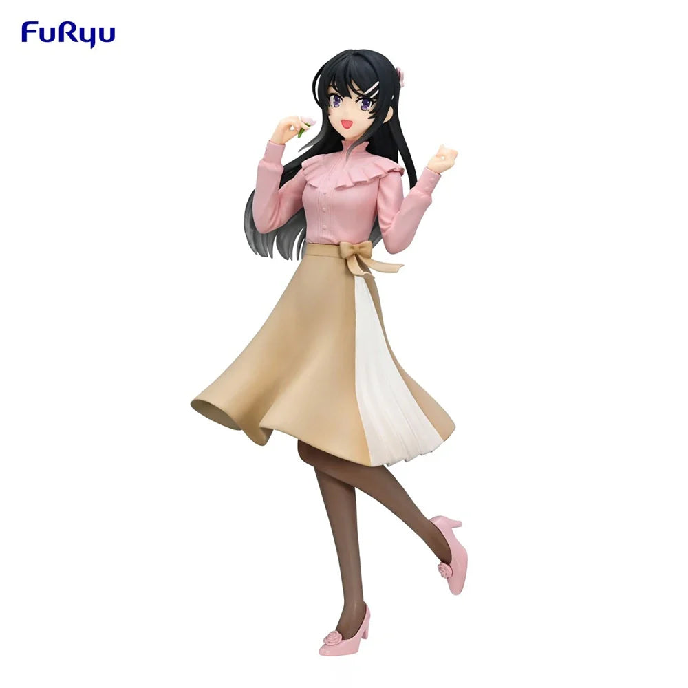 Original in Stock FuRyu Seishun Buta Yarou Wa Bunny Girl Senpai No Yume Wo Minai Sakurajima Mai Anime Figure Model Decoration