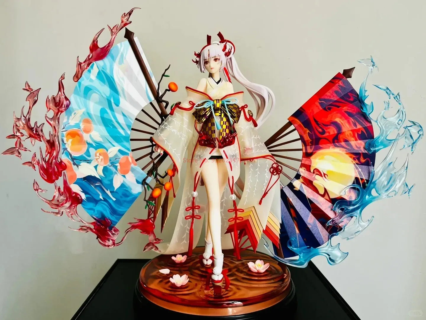 Original Genuine Wings Inc Netease Onmyoji Shiranui Pvc Action Anime Figure Figurines Toys Doll Cute Anime Figure Ornament