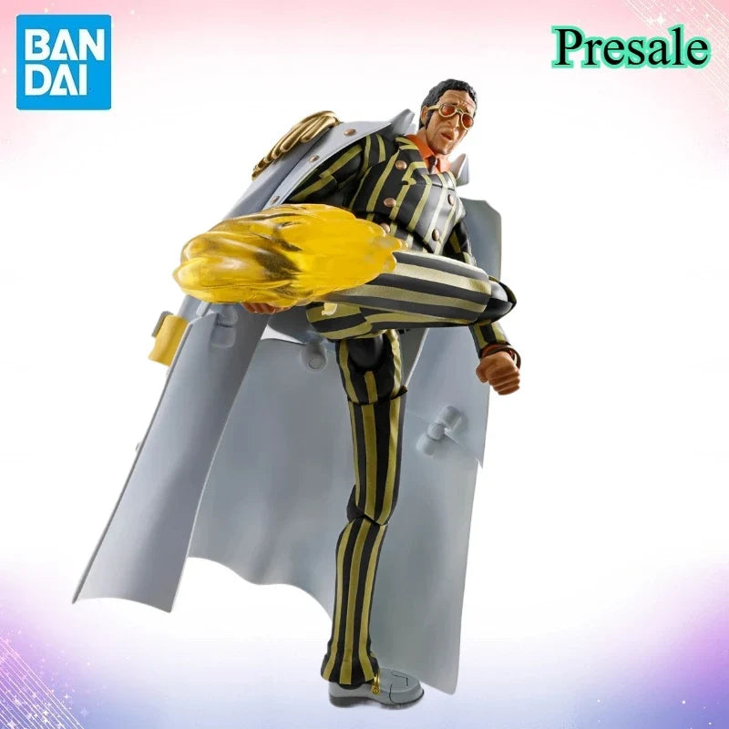 Presale Original Bandai ONE PIECE S.H.Figuarts SHF Borsalino Future Island Egghead Action Figure Animation Toy Gift Model Toys