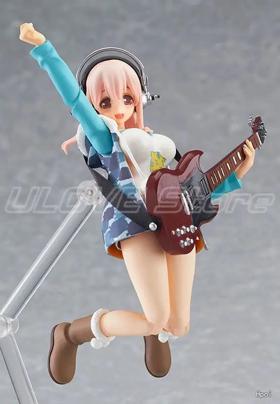 Original Max Factory Figma SUPER SONICO Action Figure Model