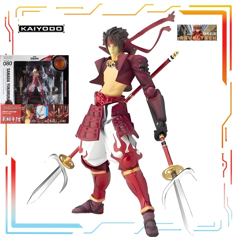 Kaiyodo Finished Movable Doll Basara Ida Masamune of The Warring States Period Anime Action Figure Model Toy Model Gifts for Boy