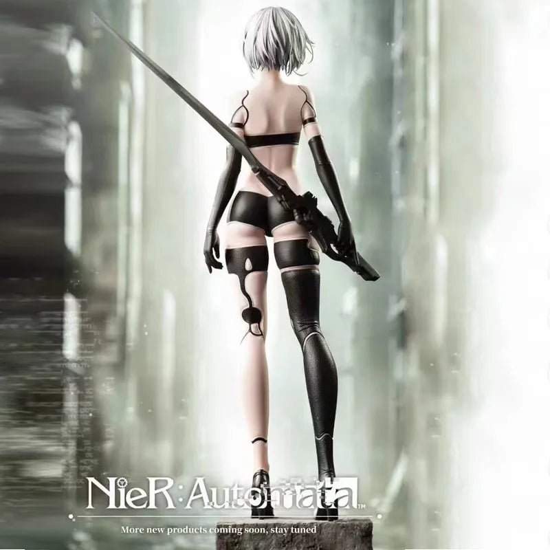 Mechanical Era Animation Game Surrounding Secondary Model A2 War Damage Neil 2b Little Sister Statue Handmade Gift