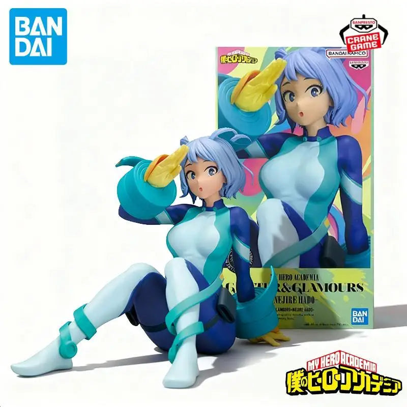 Bandai Original Banpresto MY Hero Academia Glitter&glamours Nejire Hado Figuras Anime Action Figure Doll Kids Toys Juguete Gifts