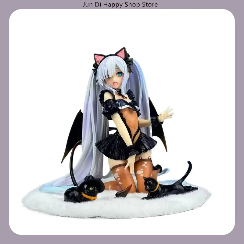 13.5cm Azur Lane HMS Janus Kneeling Pose Anime Figure Model Statue Collection Desktop Decoration Ornament Toy Gift for Fans