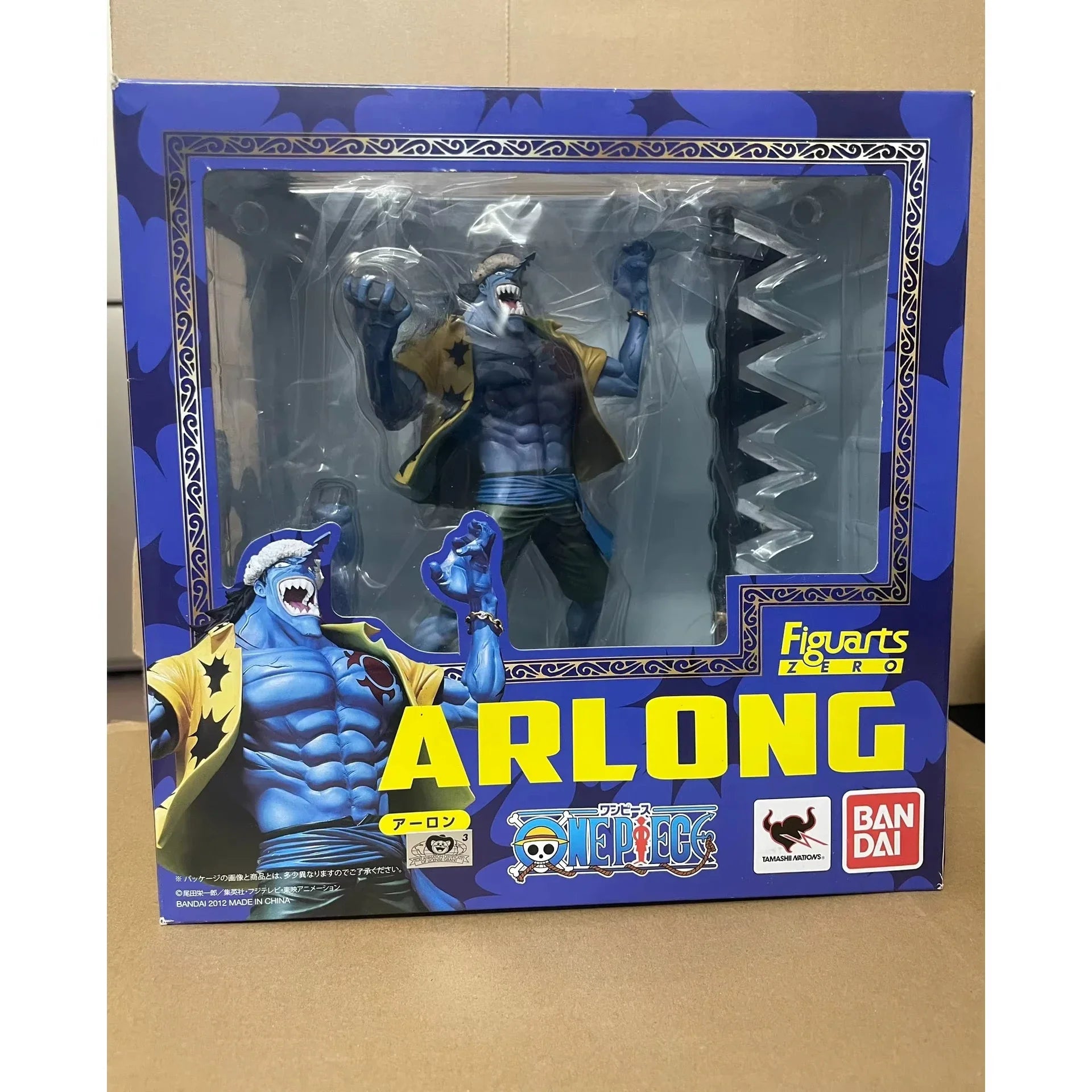 BANDAI Figuarts Zero ONE PIECE Arlong 100% auf Lager Original Anime One Piece Modell Echtes Spielzeug in Box