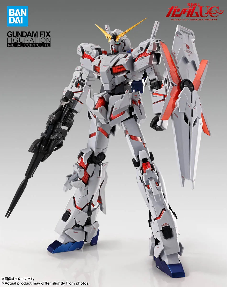 Bandai RX-0 Unicorn Gundam GUNDAM FIX FIGURATION METAL COMPOSITE Unicorn Gundam STORE LIMITED EDITION Figures  Model Toy Gift