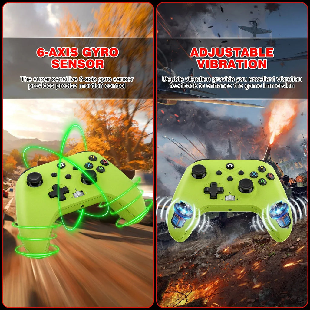 Wireless Gamepad For Xbox One/Xbox Series X/S/Pc Controllers With Six-Axis Gyro Turbo Function Game Consoles Controller Joystick