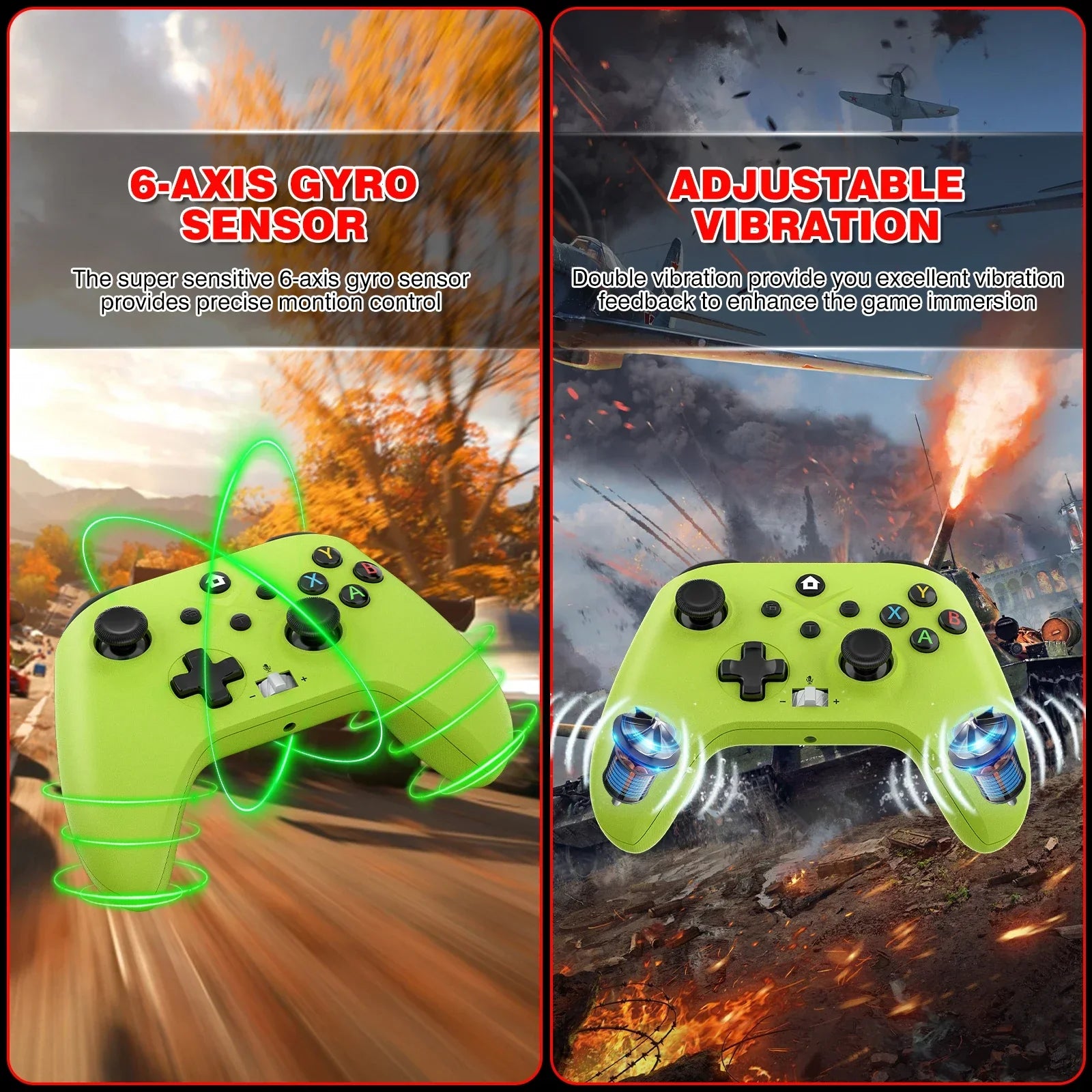 Wireless Gamepad For Xbox One/Xbox Series X/S/Pc Controllers With Six-Axis Gyro Turbo Function Game Consoles Controller Joystick