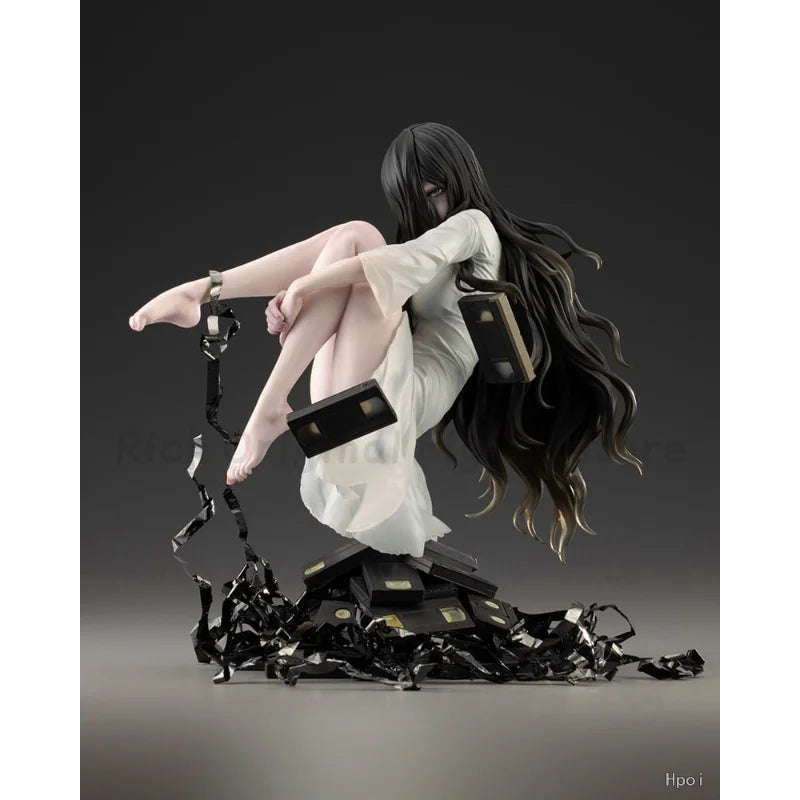 【In Stock】Original Kotobukiya BISHOUJO STATUE HORROR Sadako Yamamura Movie Figures Model Collection Toys Ornaments