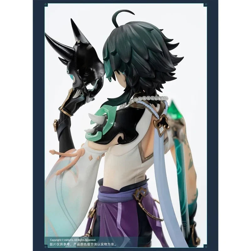 In Stock Original APEX-TOYS MiHoYo Genshin Impact Vigilant Yaksha Xiao 27CM 1/7 PVC Game Anime Figure Boxed Model Doll Statuette