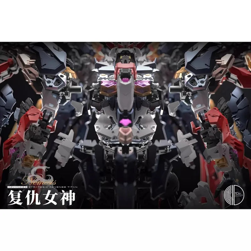 In Stock Infinite Dimension RT-002 NEMESIS 1/100 Assembling Model Mecha Model Pvc Toys IN ERA+ ADVANCED STRATEGIC REVENGE TITAN