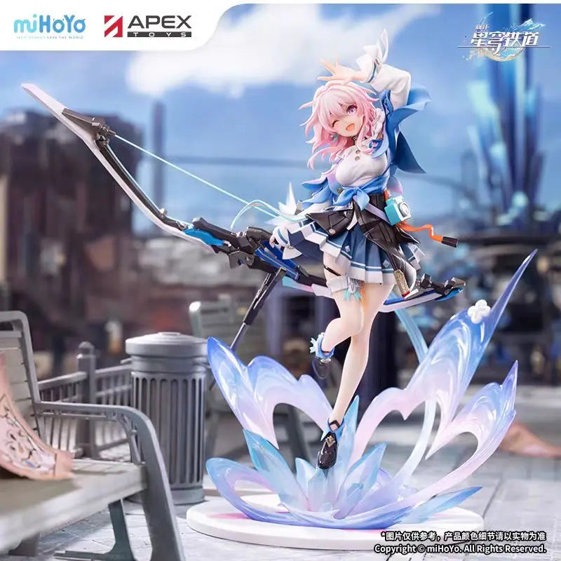 In Stock APEX Honkai：Star Rail March 7th 1/7 scale 31cm  Anime Action Figures Collection Model