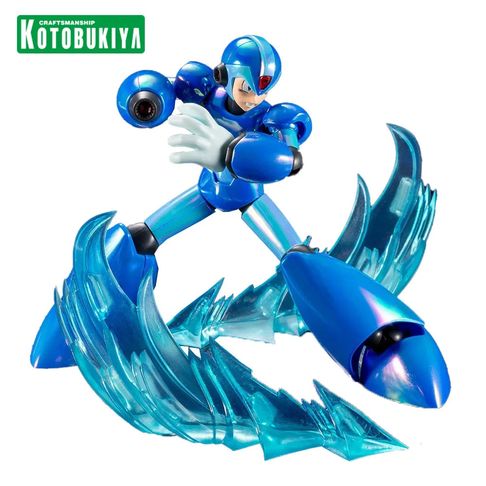 Original in Stock Kotobukiya Rockman X X Premium Charge Shot Ver. Anime Figure Action Figure Collection Series Model Toys