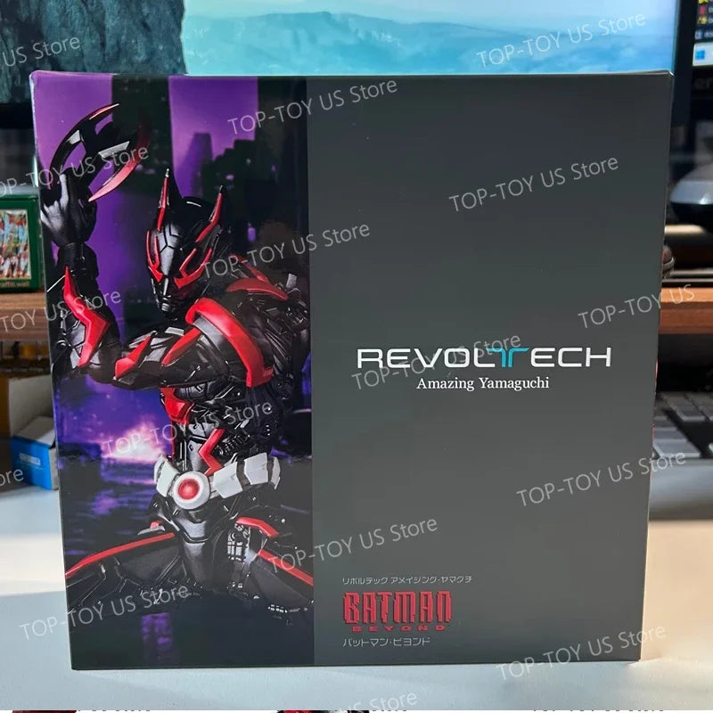ERSTAUNLICHE YAMAGUCHI 1/12 Maßstab PVC Actionfiguren Kaiyodo Revoltech Batman Beyond Batman Ver. Modellbausatz Spielzeug