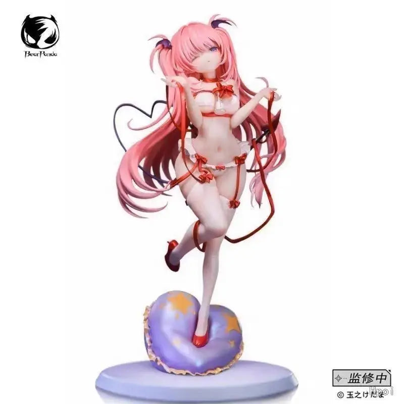Bearpanda Lulum Mima Magic Chasing Eye Hair Jade Cow Milk Warm Paint 1/6 Scale Action Figure Collectible Toy for Gifts