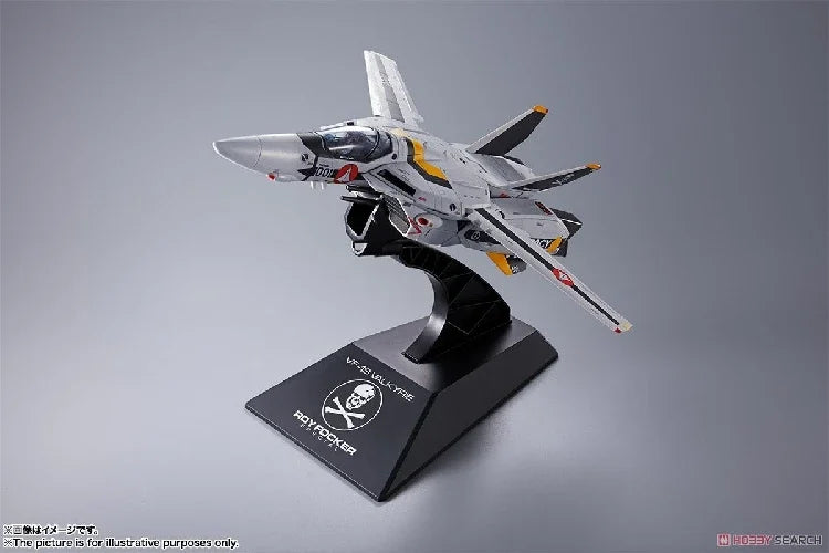 In Stock Bandai DX Superalloy Battlestar Macross VF-1S Roy Fuka Machine Skull Fighter Anime Action Figure Toy Gift Model Hobby
