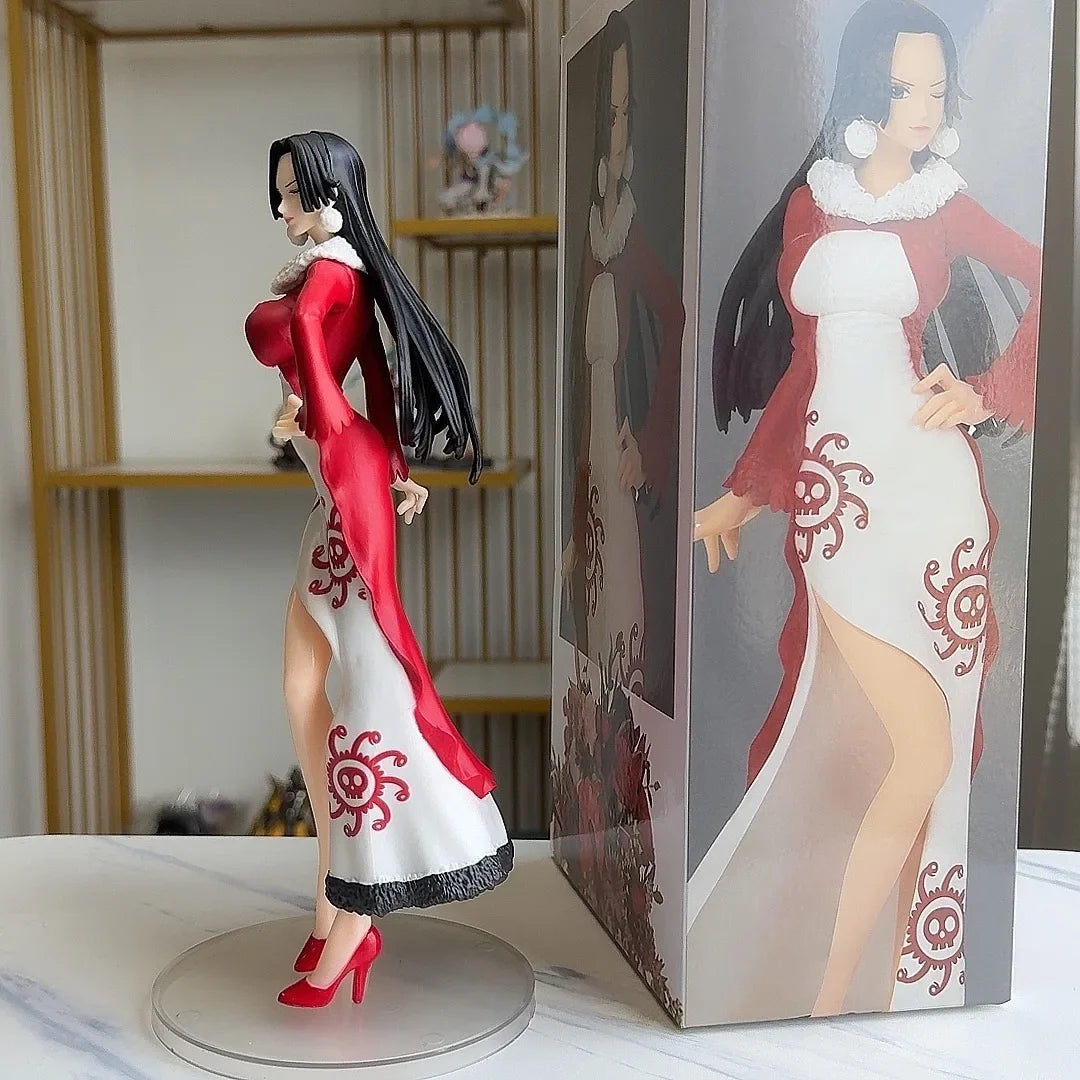 24CM One Piece peripheral handmade sweetheart cheongsam empress Boya Hancock anime peripheral boxed model ornament