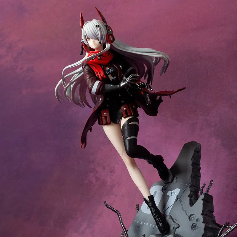 26cm Punishing：Gray Raven Lucia: Crimson Abyss Game Girl Figure Model Statue Collection Desktop Decoration Ornament Toys Gifts