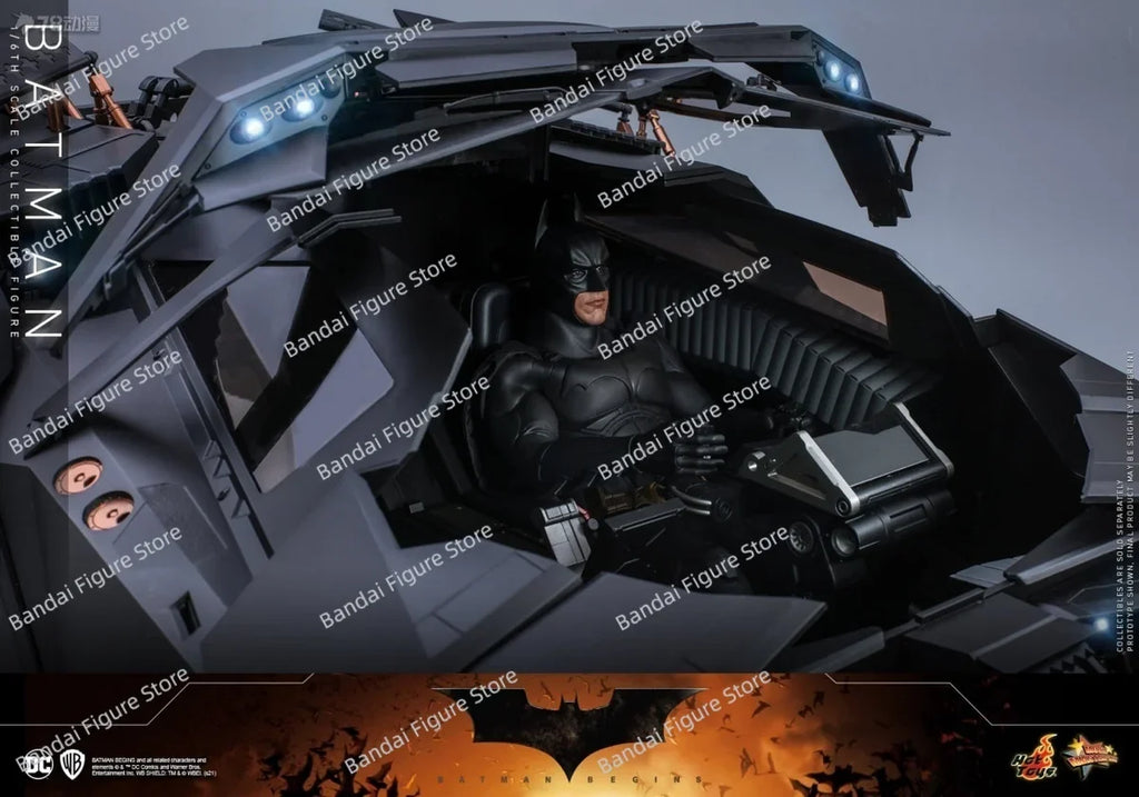 HOTTOYS MMS595 1/6 Bruce Wayne Batman Collectible Action Figure DC Comic Movie Batman Begins Man Soldier Model 12" Full Set Toys