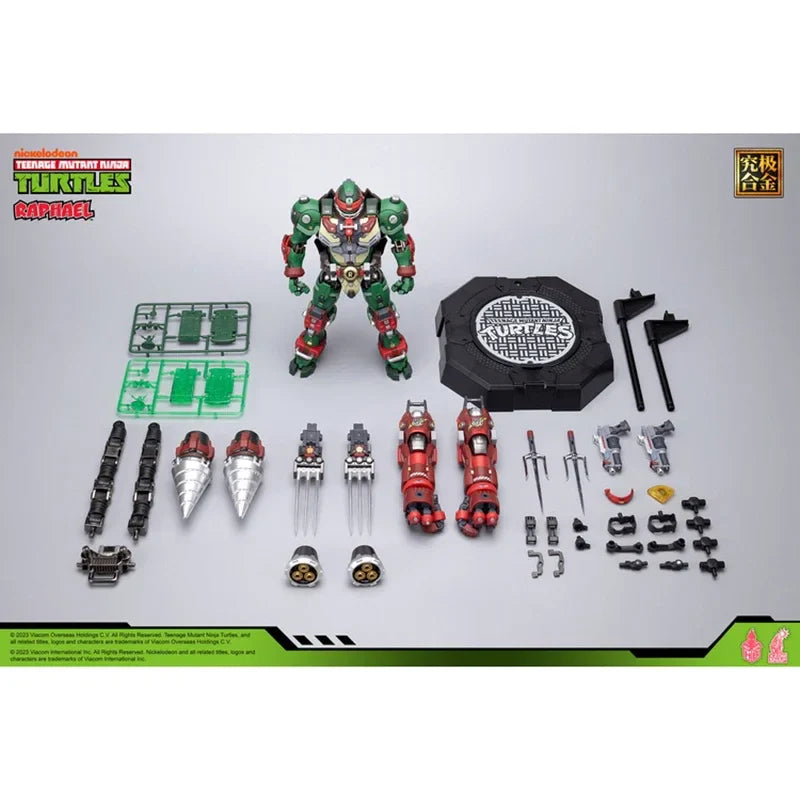 In Stock 100% Original Heat Boys TMNT HB0013 Raphael With Bonus Figure Model Collection Toy Gift