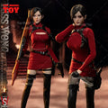 SWTOYS 1/6 FS062 MISS WONG 2.0 Moveable Eye Double Head Sculpture Model Full Set 12" Female Soldier Action Figure Body Dolls