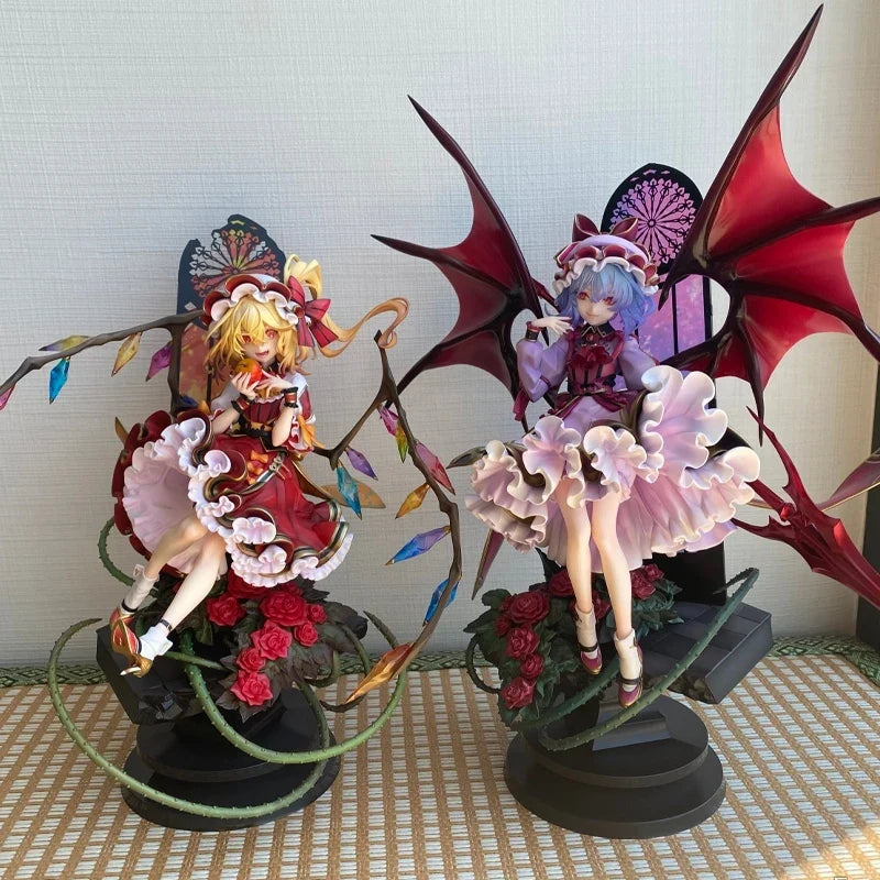 32cm Alter Touhou Project Remilia Scarlet Anime Figure Flandre Scarlet Action Figure Sakuya Izayoi Figurine Model Doll Toys Gift
