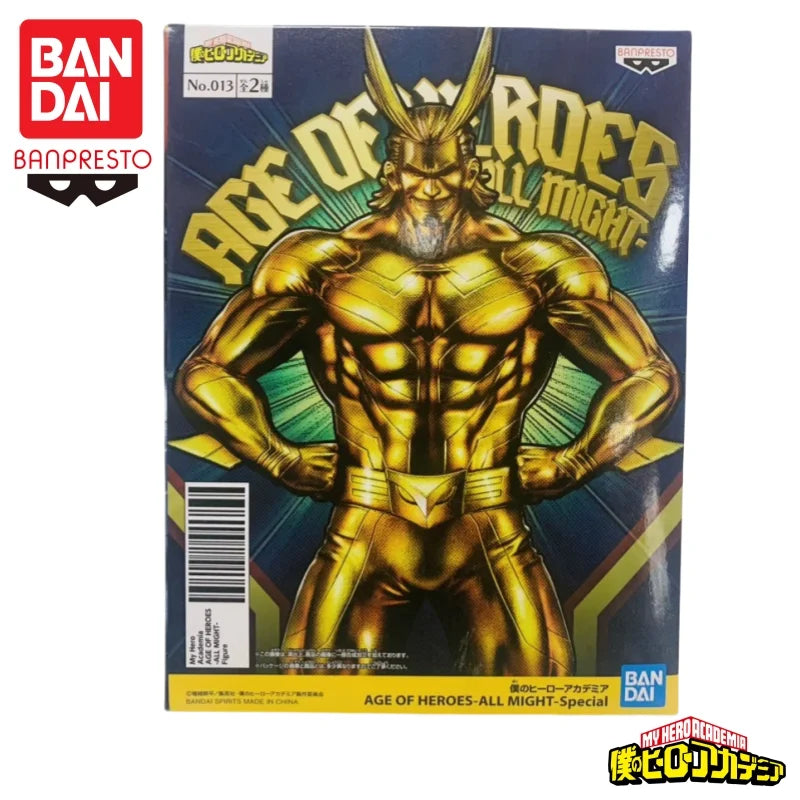 In Stock Bandai Banpresto Original My Hero Academia Age of Heroes No 13-19 Action Figure Model Doll Brand New Boxed Toys Garage