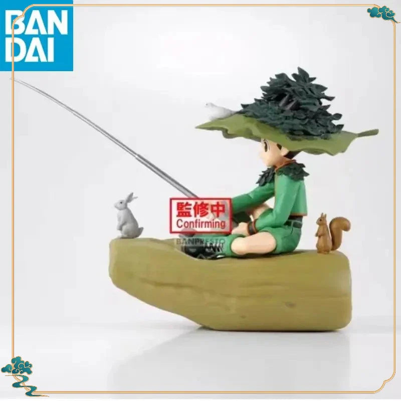 Auf Lager Original BANDAI NAMCO Banpresto HUNTER HUNTER Memorable Saga Fishing GON FREECSS Actionfigur Spielzeug