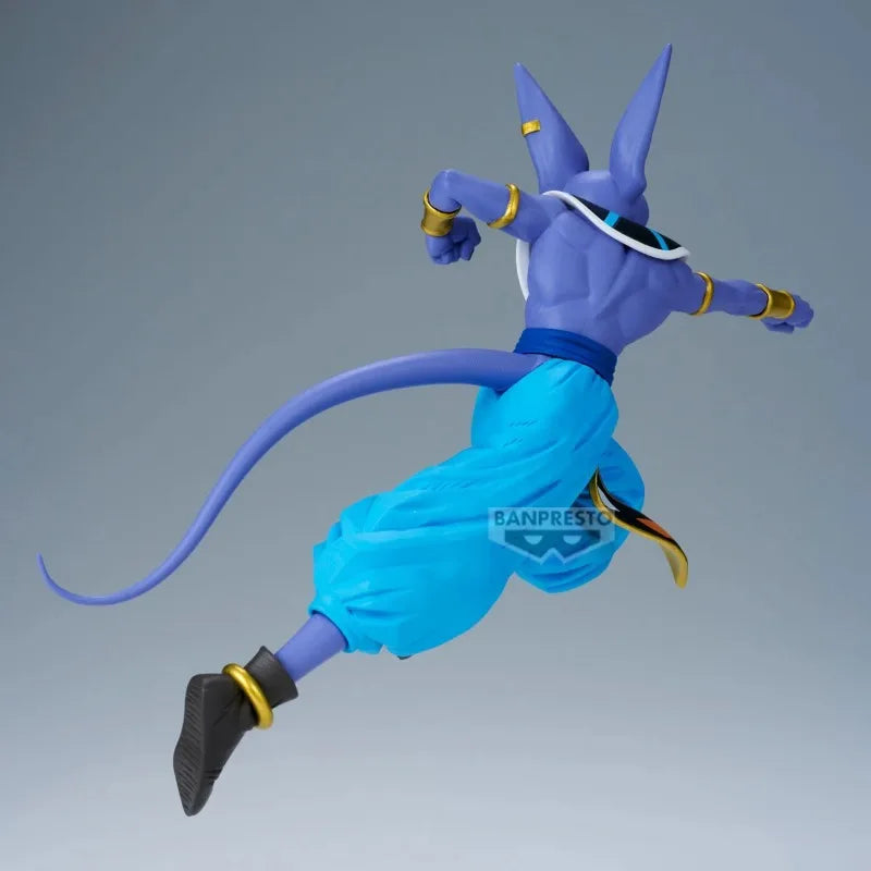 Bandai Original Banpresto Anime Dragon Ball Match Makers Super Saiyan God Goku Beerus PVC Action Figure Collectible Model Toys
