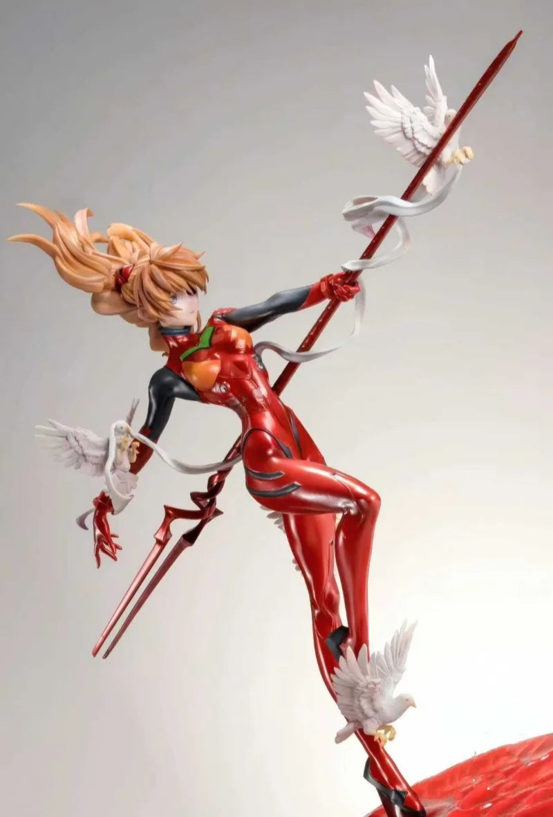Resin Figure Kit 1/6 Asuka Flying bird Unpainted Garage Resin Kit Model GK
