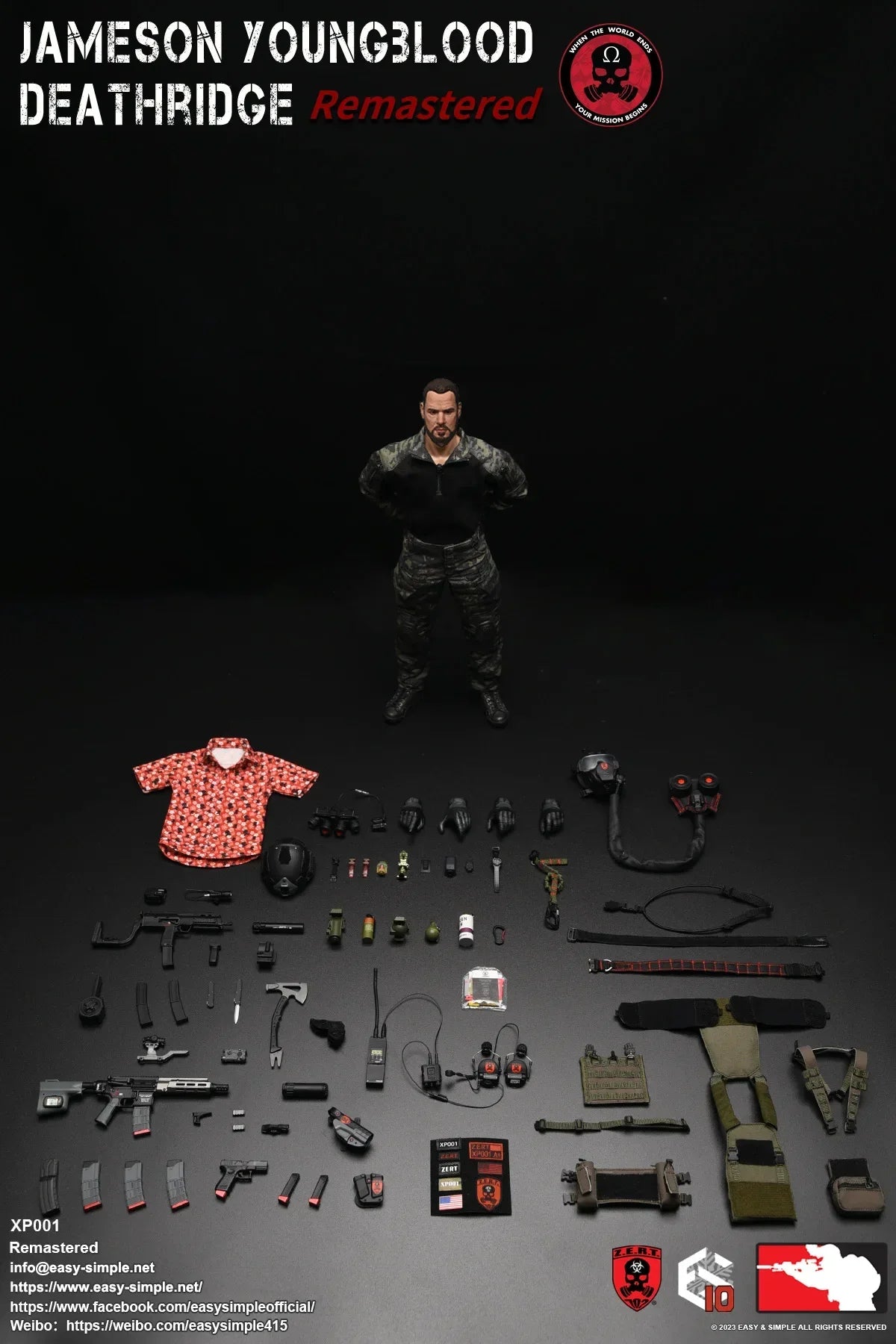 In Stock Easy&Simple ES XP001 1/6 ZERT Reset Version Mobile Soldier Action Figure Model Toys Gifts