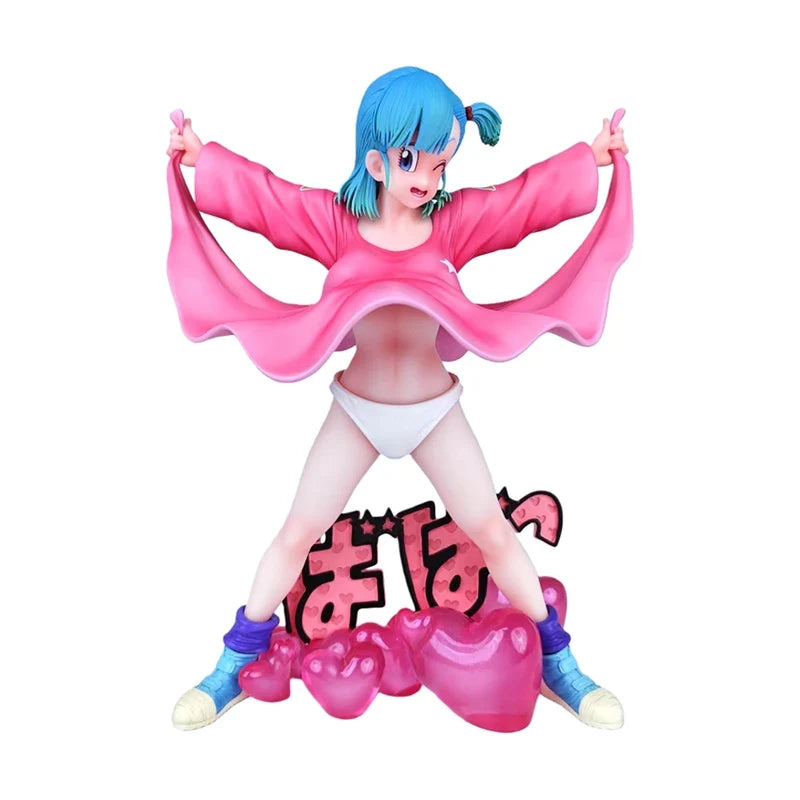 New Dragon Ball Z Bulma Figure Bulma Action Figures Model Pvc Statue Collection Dolls Desk Decoration Toys Kids Christmas Gifts