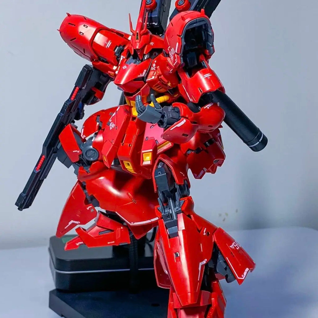 SIHAI model RG 1/144 Assembly Model Kit MSN-04 Sazabi Action Figure Robot Plastic Model robot toy gifts