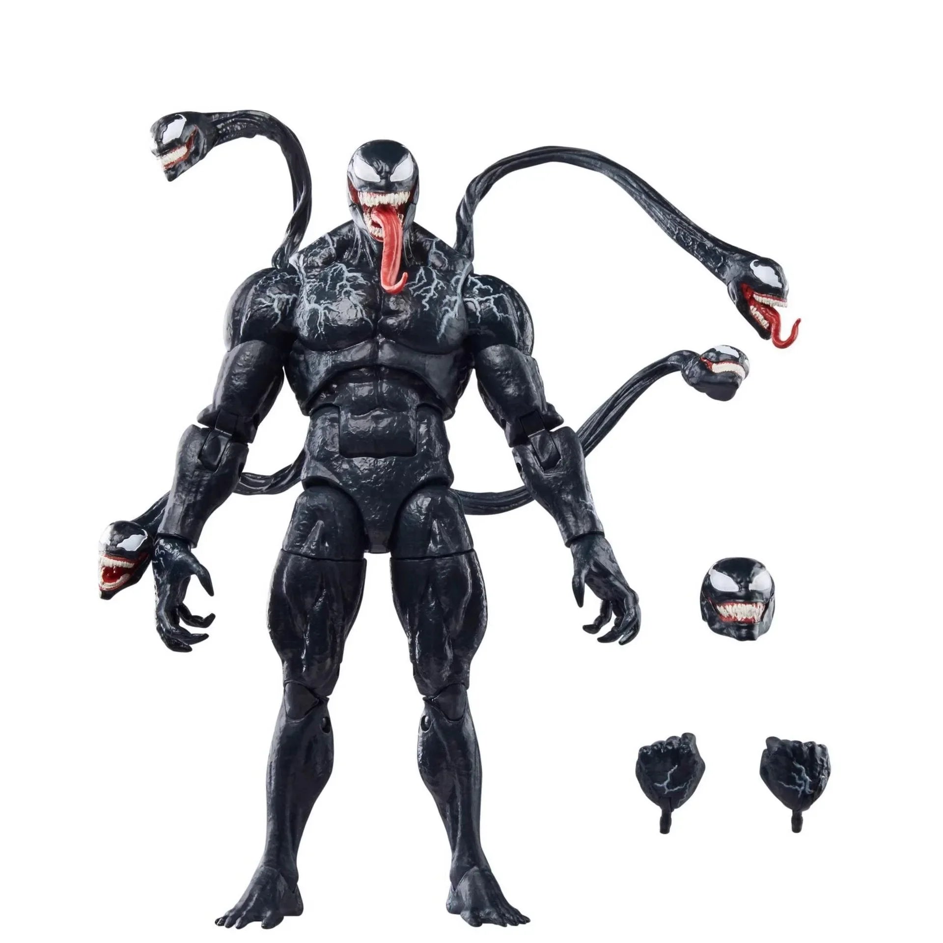 Venom AMAZING YAMAGUCHI Legends Action Figure Joint Movable Change Face Statue Model Collectible Kids for Toy Gift