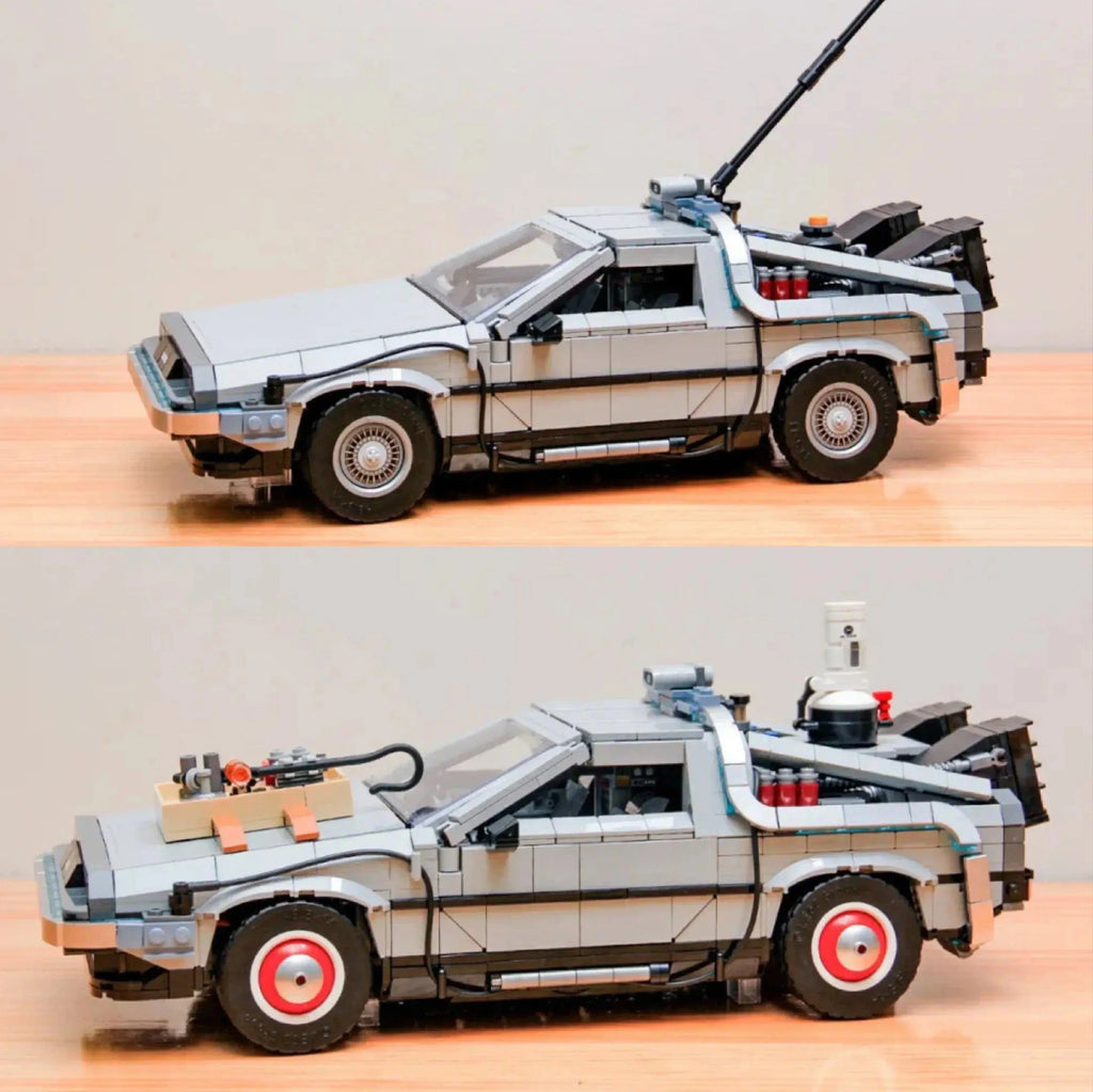 Compatible 10300 Back to the Future Time Machine DeLorean DMC-12 Building Blocks Construction Car Bricks Toys For Children Gifts