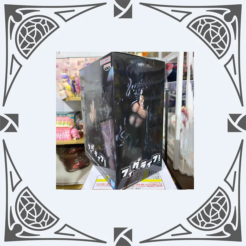 Original BANDAI Banpresto ONEPIECE Marshall D Teach THE GRANDLINE SERIES PVC Anime Figures Action Figure Model Toys Gifts