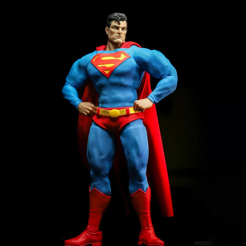 GONG Hush Superman 1/12 Actionfigur Anime-Puppe Kopfskulptur Normalbürger Bewegliche Gelenke Comic-Sammlung Modell Spielzeug Geschenk