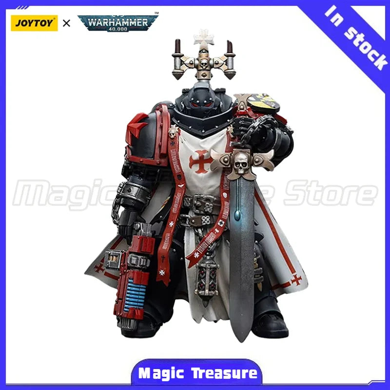 【MT】Auf Lager JOYTOY 1/18 Actionfigur Warhammer 40K Black Templars Sword Brethren Bruder Lombas Modell Spielzeug Geschenke