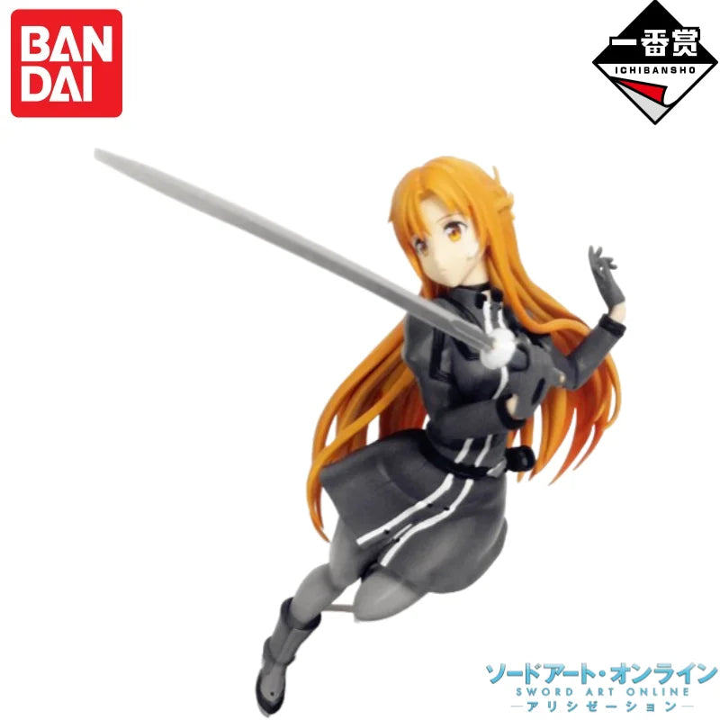 Original Banpresto Anime Characters Sword Art Online Movie Asuna Pretty Garage Collectible Ornaments Model Toys